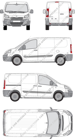 Peugeot Expert, 2012–2016 (Peug_254)