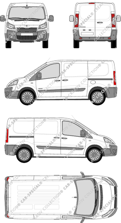Peugeot Expert, 2012–2016 (Peug_255)