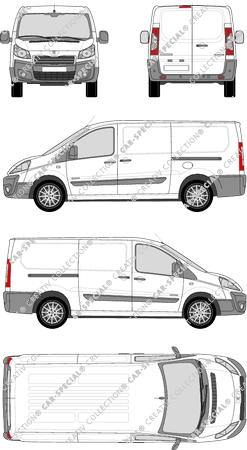 Peugeot Expert, 2012–2016 (Peug_257)