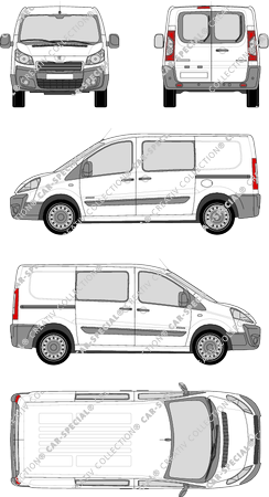 Peugeot Expert, 2012–2016 (Peug_261)