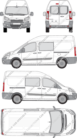 Peugeot Expert van/transporter, 2012–2016 (Peug_269)