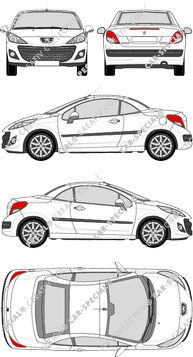 Peugeot 207, 2009–2015 (Peug_281)