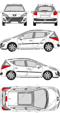 Peugeot 207, 2009–2015 (Peug_282)