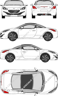 Peugeot RCZ, 2013–2015 (Peug_283)