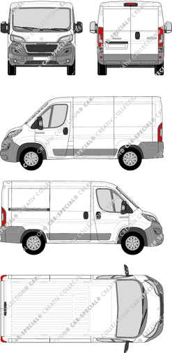 Peugeot Boxer van/transporter, current (since 2014) (Peug_290)
