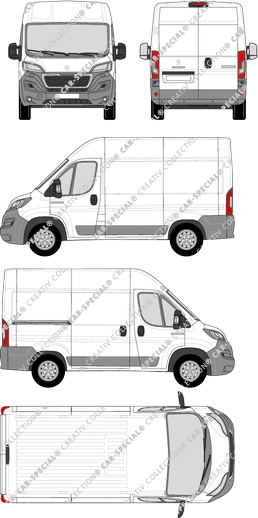 Peugeot Boxer van/transporter, current (since 2014) (Peug_296)
