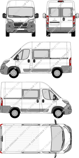 Peugeot Boxer furgone, 2014–2024 (Peug_301)