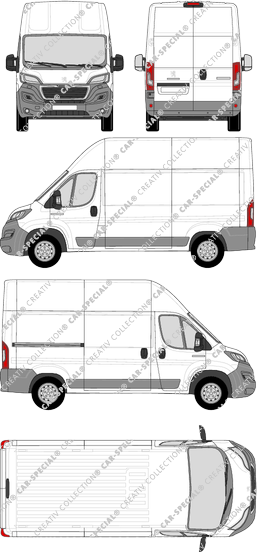 Peugeot Boxer van/transporter, current (since 2014) (Peug_314)