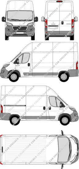 Peugeot Boxer furgone, 2014–2024 (Peug_314)