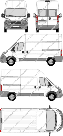 Peugeot Boxer van/transporter, current (since 2014) (Peug_317)