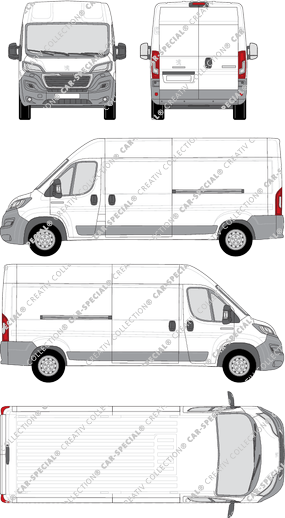 Peugeot Boxer Kastenwagen, 2014–2024 (Peug_321)