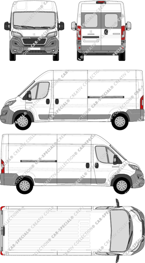 Peugeot Boxer van/transporter, current (since 2014) (Peug_323)
