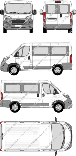 Peugeot Boxer minibus, 2014–2024 (Peug_344)