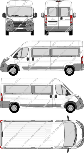 Peugeot Boxer Kleinbus, 2014–2024 (Peug_353)