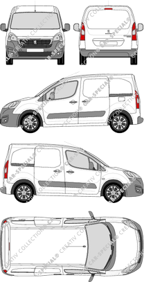 Peugeot Partner, 2015–2018 (Peug_372)