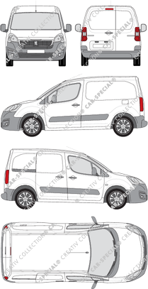 Peugeot Partner, 2015–2018 (Peug_378)