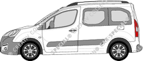 Peugeot Partner Tepee Outdoor furgón, 2015–2018
