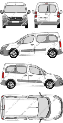 Peugeot Partner Tepee, 2015–2018 (Peug_388)