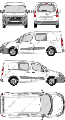 Peugeot Partner, 2015–2018 (Peug_394)