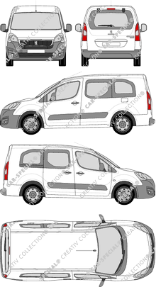 Peugeot Partner, 2015–2018 (Peug_396)