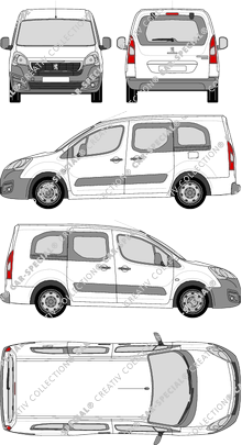 Peugeot Partner, 2015–2018 (Peug_397)