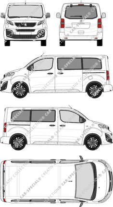 Peugeot Traveller, actueel (sinds 2016) (Peug_422)