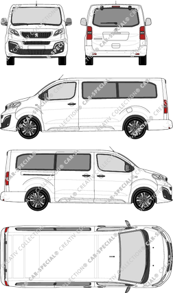 Peugeot Traveller camionnette, actuel (depuis 2016) (Peug_429)