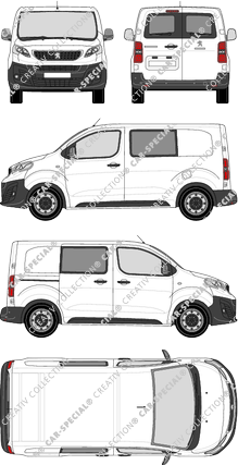 Peugeot Expert van/transporter, current (since 2016) (Peug_435)