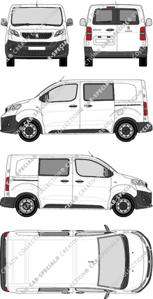 Peugeot Expert van/transporter, current (since 2016) (Peug_436)