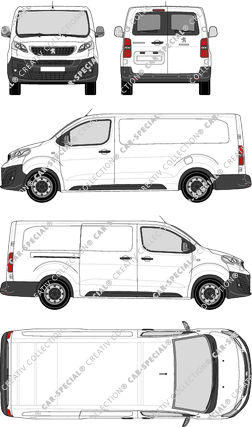 Peugeot Expert van/transporter, current (since 2016) (Peug_445)