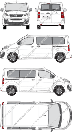 Peugeot Traveller, actueel (sinds 2016) (Peug_452)
