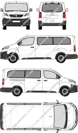 Peugeot Expert camionnette, actuel (depuis 2016) (Peug_465)