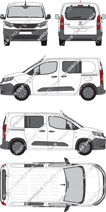 Peugeot Partner, 2018–2024 (Peug_481)