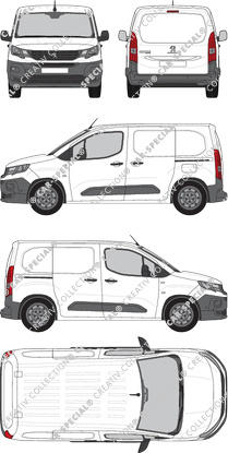Peugeot Partner, 2018–2024 (Peug_493)