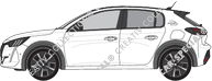 Peugeot E-208, attuale (a partire da 2020)