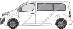 Peugeot e-Traveller microbús, actual (desde 2020)