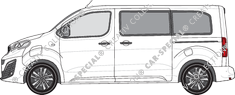 Peugeot e-Traveller minibus, current (since 2020)