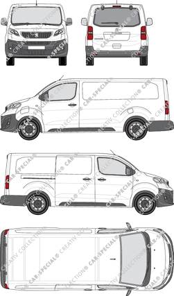 Peugeot e-Expert van/transporter, current (since 2020) (Peug_543)