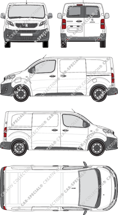 Peugeot e-Expert van/transporter, current (since 2020) (Peug_558)