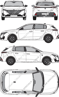 Peugeot 308, actueel (sinds 2021) (Peug_585)