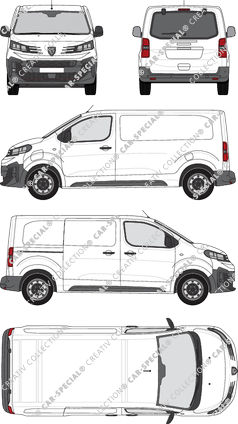 Peugeot e-Expert Kastenwagen, aktuell (seit 2024) (Peug_625)