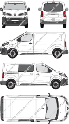 Peugeot e-Expert Kastenwagen, aktuell (seit 2024) (Peug_627)