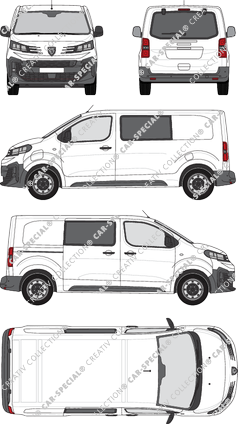 Peugeot e-Expert fourgon, actuel (depuis 2024) (Peug_628)