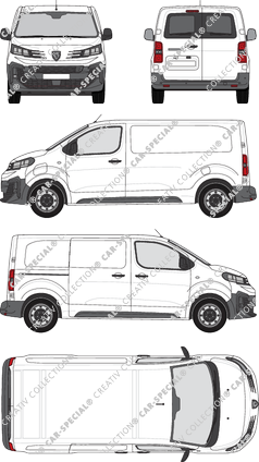 Peugeot e-Expert fourgon, actuel (depuis 2024) (Peug_632)