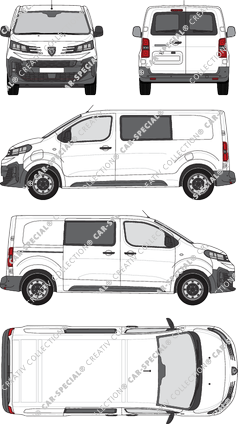 Peugeot e-Expert van/transporter, current (since 2024) (Peug_638)