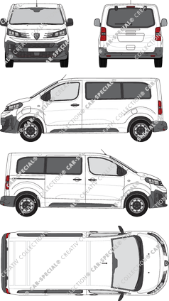 Peugeot e-Expert microbús, actual (desde 2024) (Peug_642)