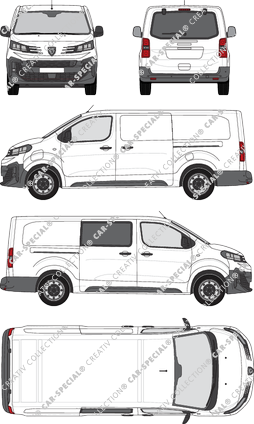 Peugeot e-Expert furgone, attuale (a partire da 2024) (Peug_645)