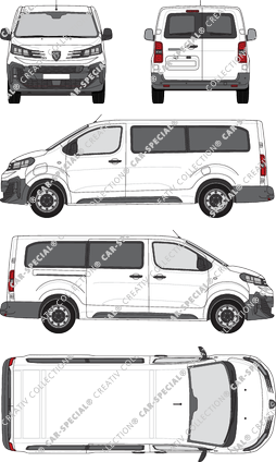 Peugeot e-Expert camionnette, actuel (depuis 2024) (Peug_658)