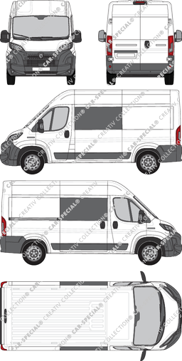 Peugeot Boxer van/transporter, current (since 2024) (Peug_716)