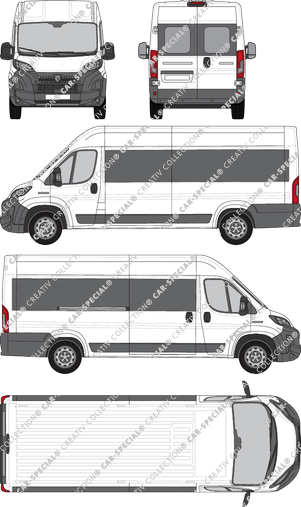 Peugeot Boxer minibus, current (since 2024) (Peug_757)